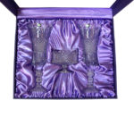 giftbox buddhism set 5pcs purple